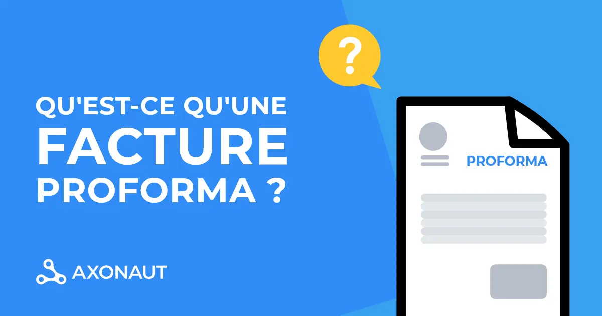 exemple de modèle Excel de facture pro forma