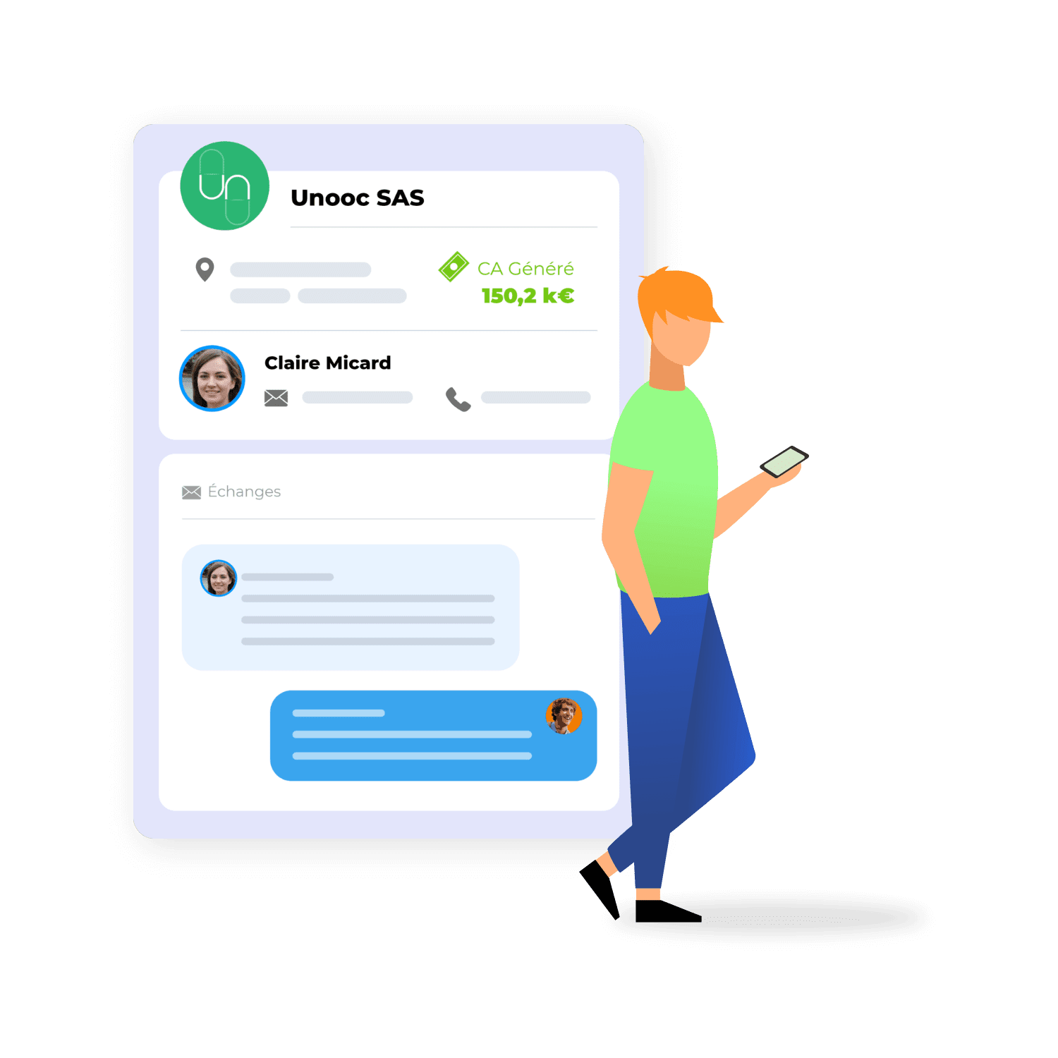 base client dans un CRM