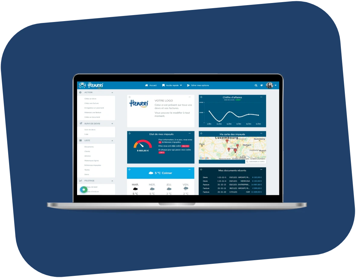 Image logiciel Henrri