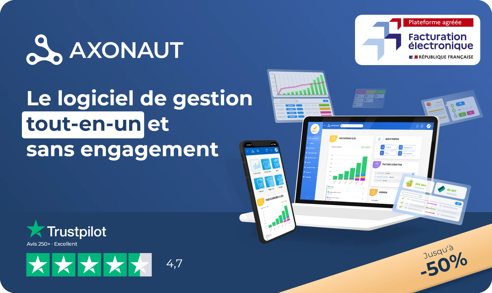 Visuel de présentation d'Axonaut