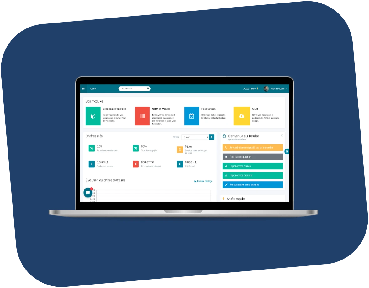 Image logiciel Kpulse Image logiciel Kpulse