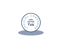 Le logo d'un logiciel conforme aux lois de la facturation en France