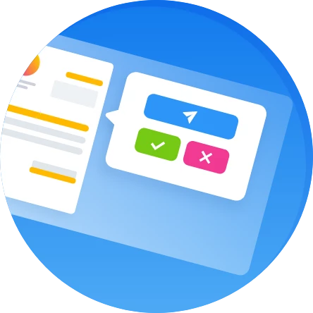 Illustration de de devis & factures dans Axonaut